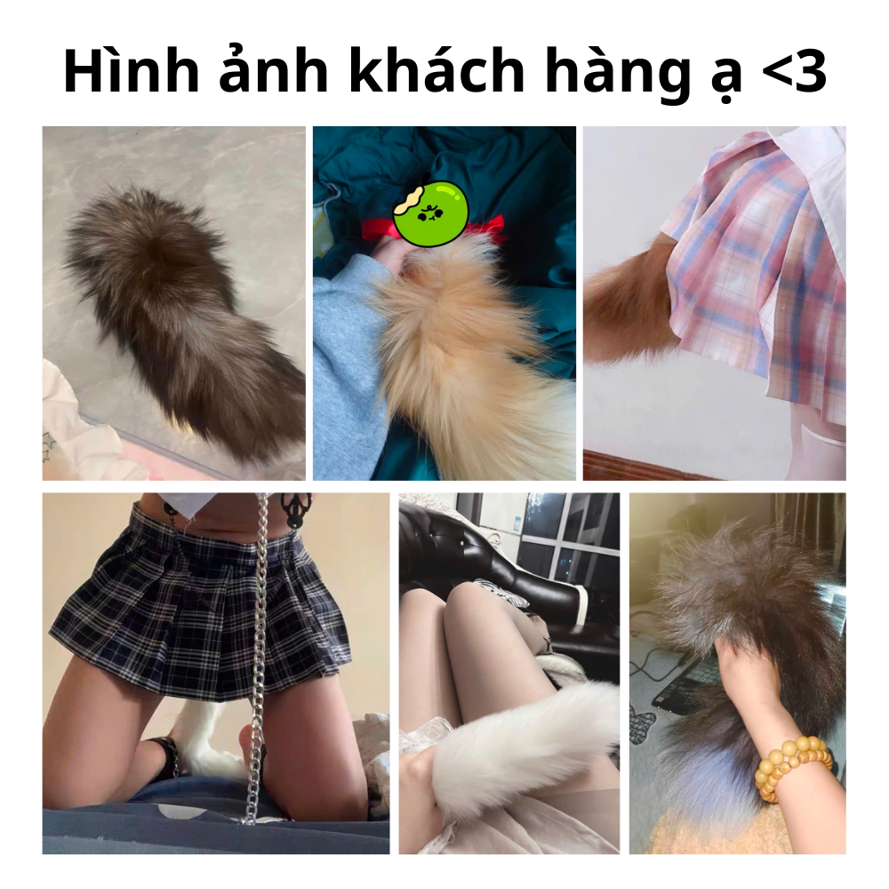 Khách hàng dùng đuôi cáo